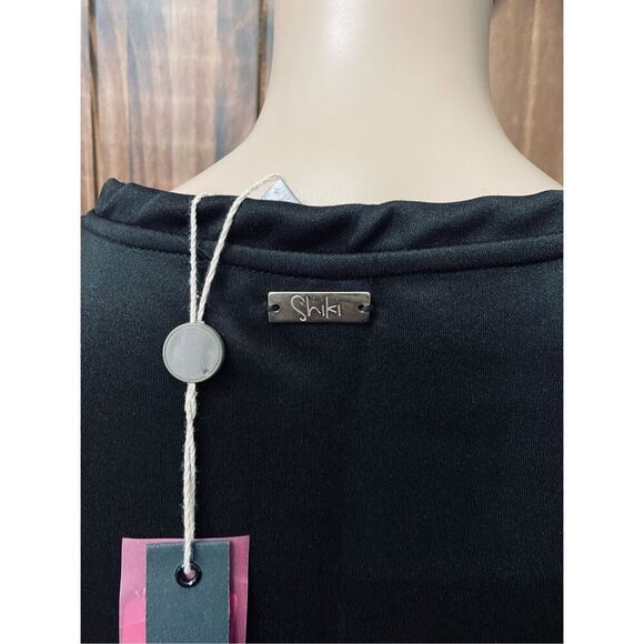 SHIKI Mini Dress Black Babydoll Women’s Sz L - Picture 4 of 6